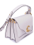 KABELKA COCCINELLE C-ME CALF COCKER SMALL blanco