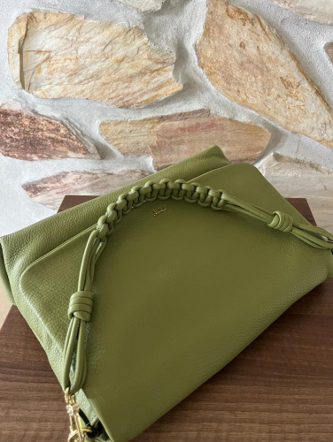 KABELKA ABRO HOBO POPPY olive