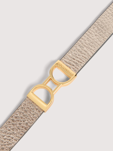 NÁRAMEK COCCINELLE ARLETTIS RIBBON pale gold
